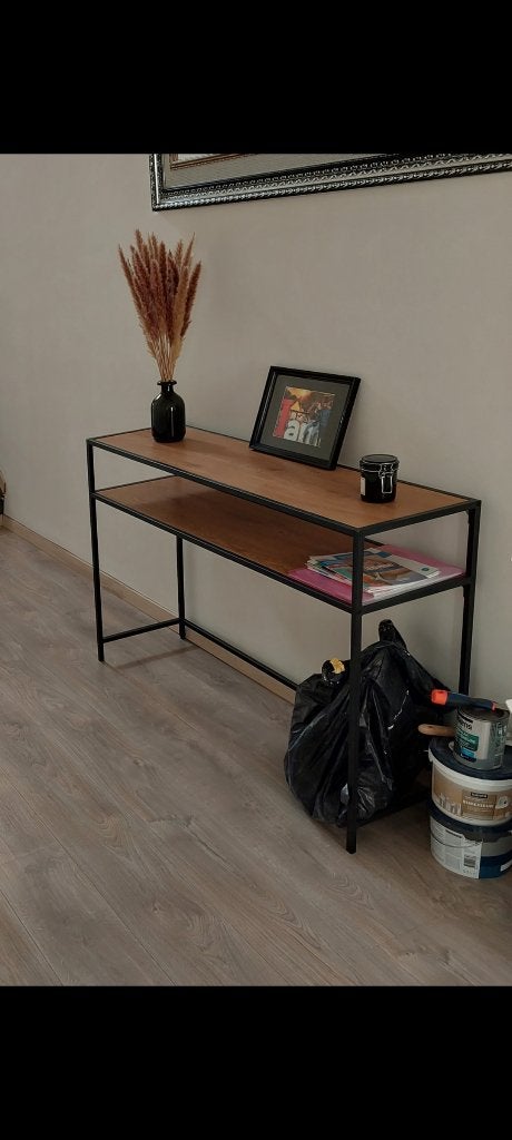 Console + bureau, Maison & Meubles, Scandinave, Comme neuf, Avec tiroirs, IKEA