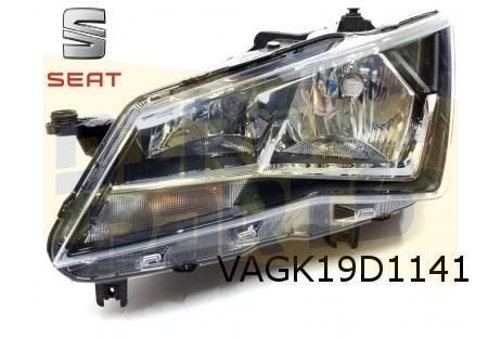 Seat Ateca (7/16-9/20) Koplamp Links (halogeen / LED DRL) Or, Neuf, -, -, -