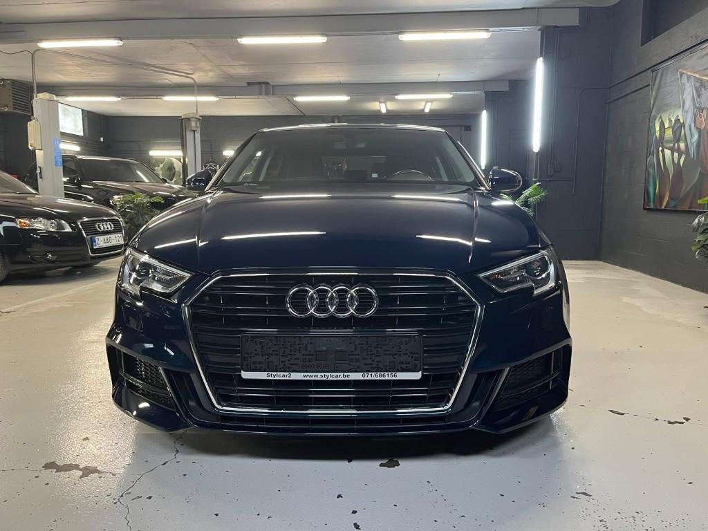 AUDI A3 **S-LINE** 12 MOIS DE GARANTIE, Auto's, Stof, Blauw, Bedrijf, Elektrische ramen