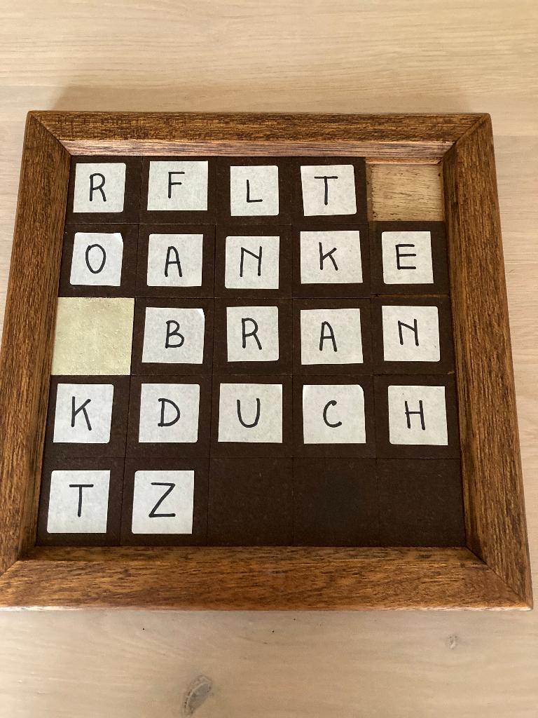 Schuifbord/oefenbord (letters en cijfers), Ophalen, Gebruikt, Overige typen