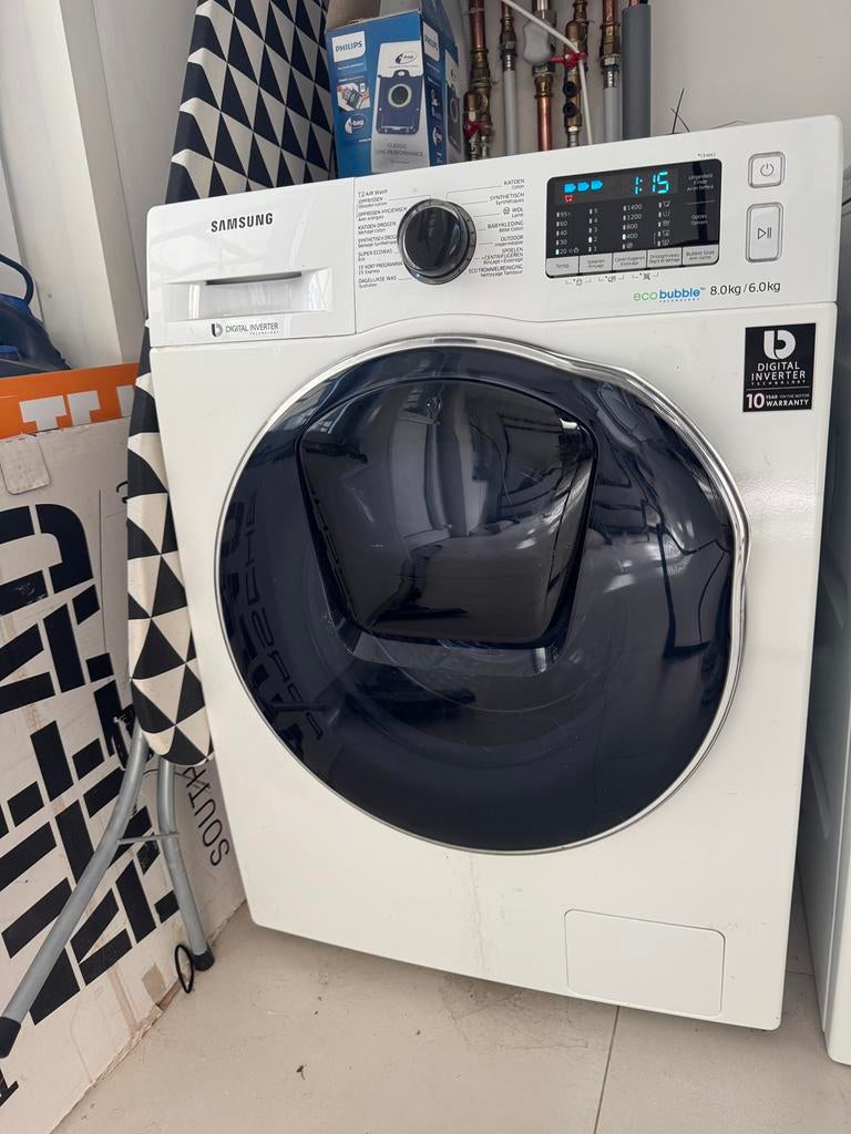 Wasmachine Samsung, Ophalen, Zo goed als nieuw