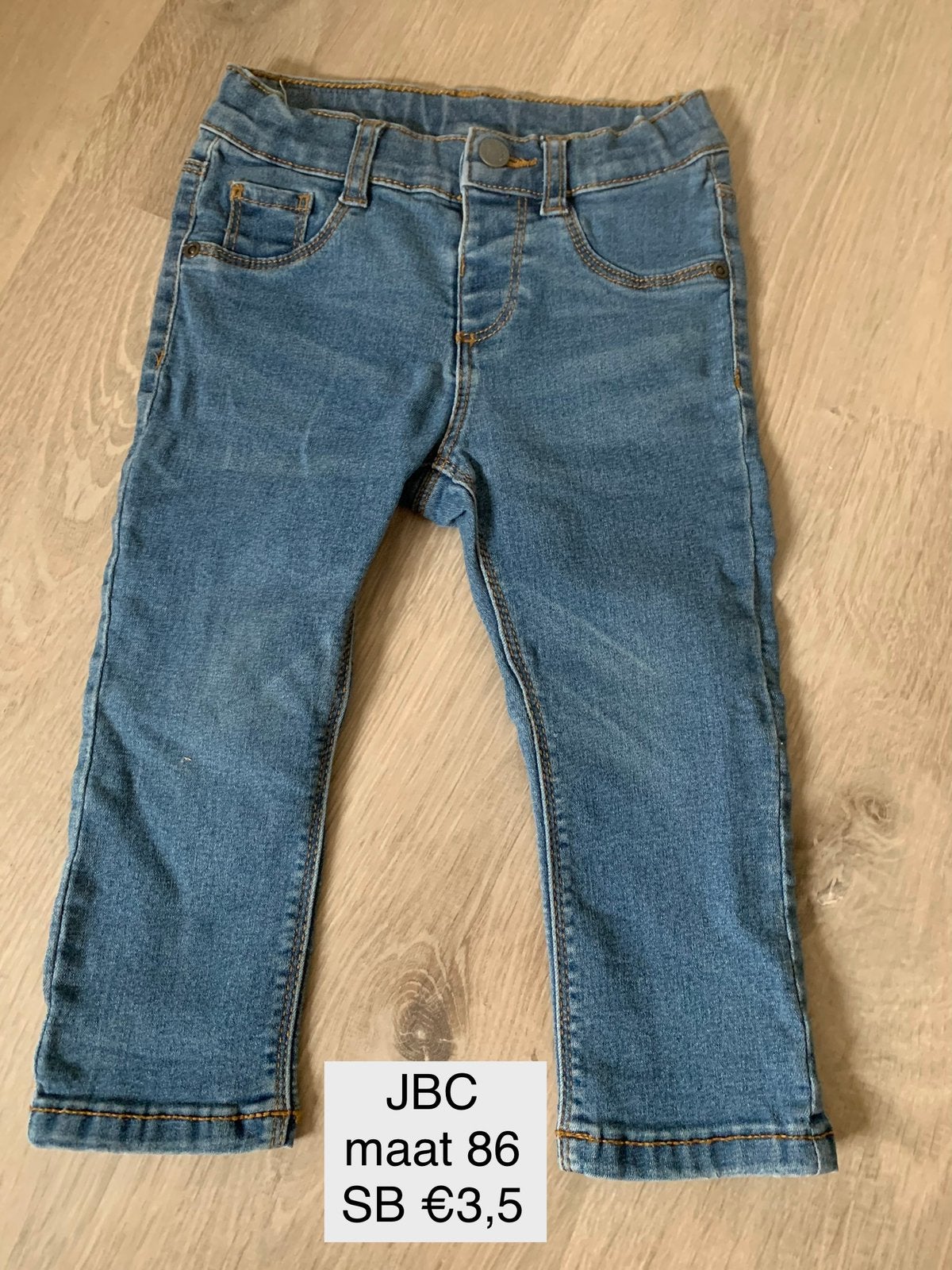 Jeans maat 86, Kinderen en Baby's, Babykleding | Maat 86, Ophalen of Verzenden, Zo goed als nieuw