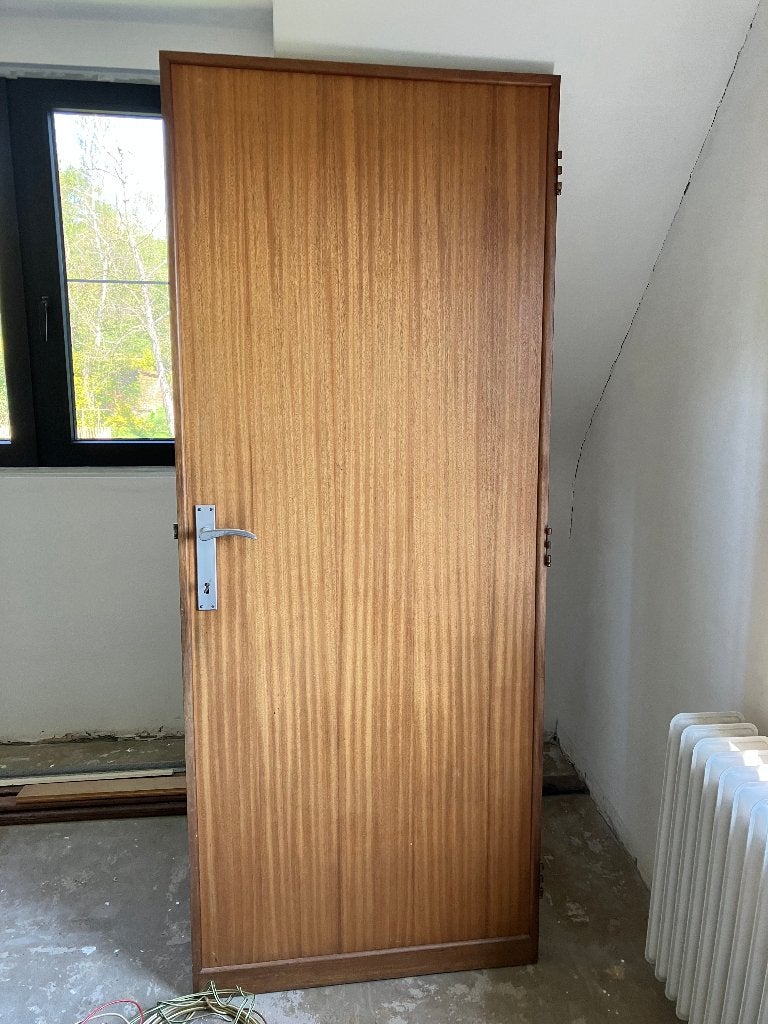 Houten binnendeur, Ophalen, Gebruikt