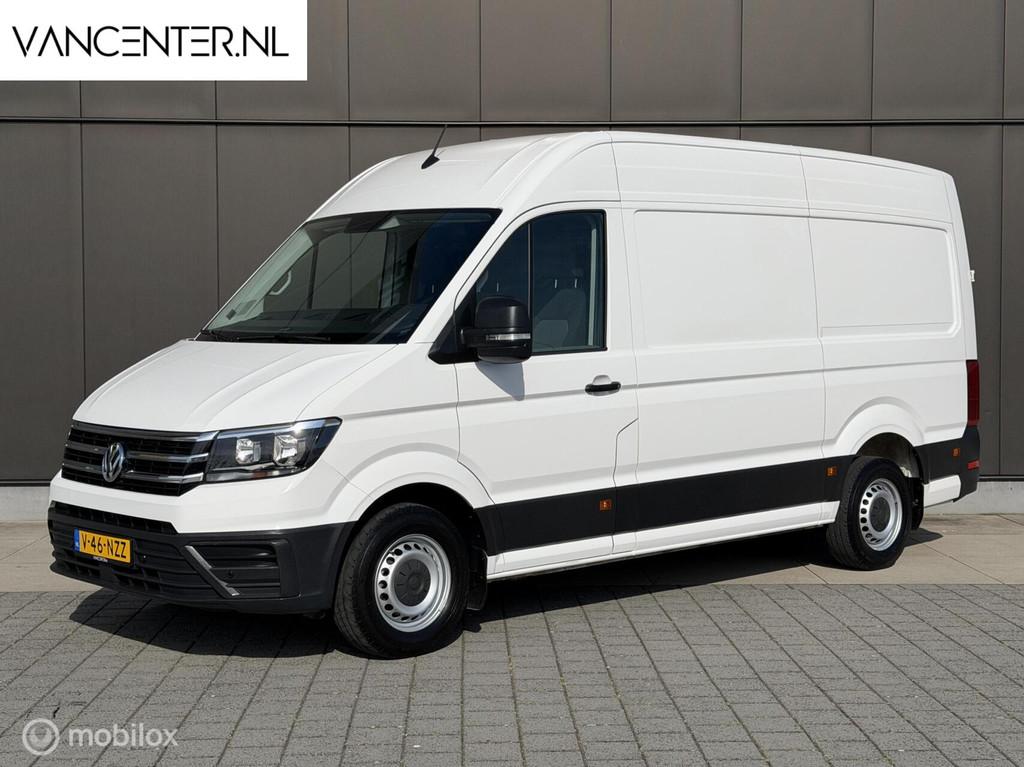 Volkswagen Crafter L3H3 2.0 TDI 177PK Automaat Carplay Trekh, Auto's, Stof, Gebruikt, 4 cilinders, Volkswagen