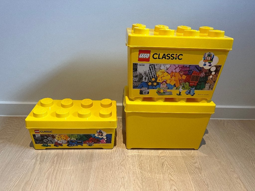 3 Opbergboxen Lego, Ophalen, Overige thema's, Lego, Accessoire
