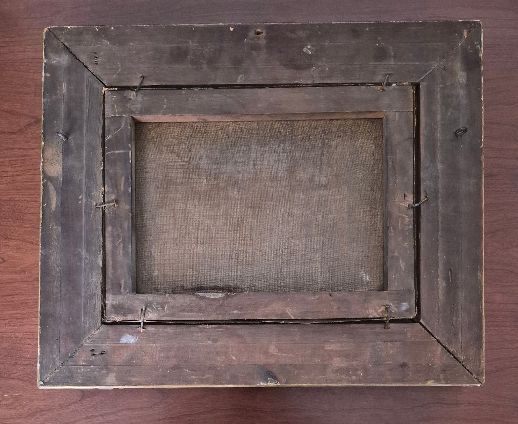 handgeschilderd De Proeverij" Monniken in de kerkkeuken, Antiquités & Art, Art | Peinture | Classique, Enlèvement ou Envoi, Autres sujets