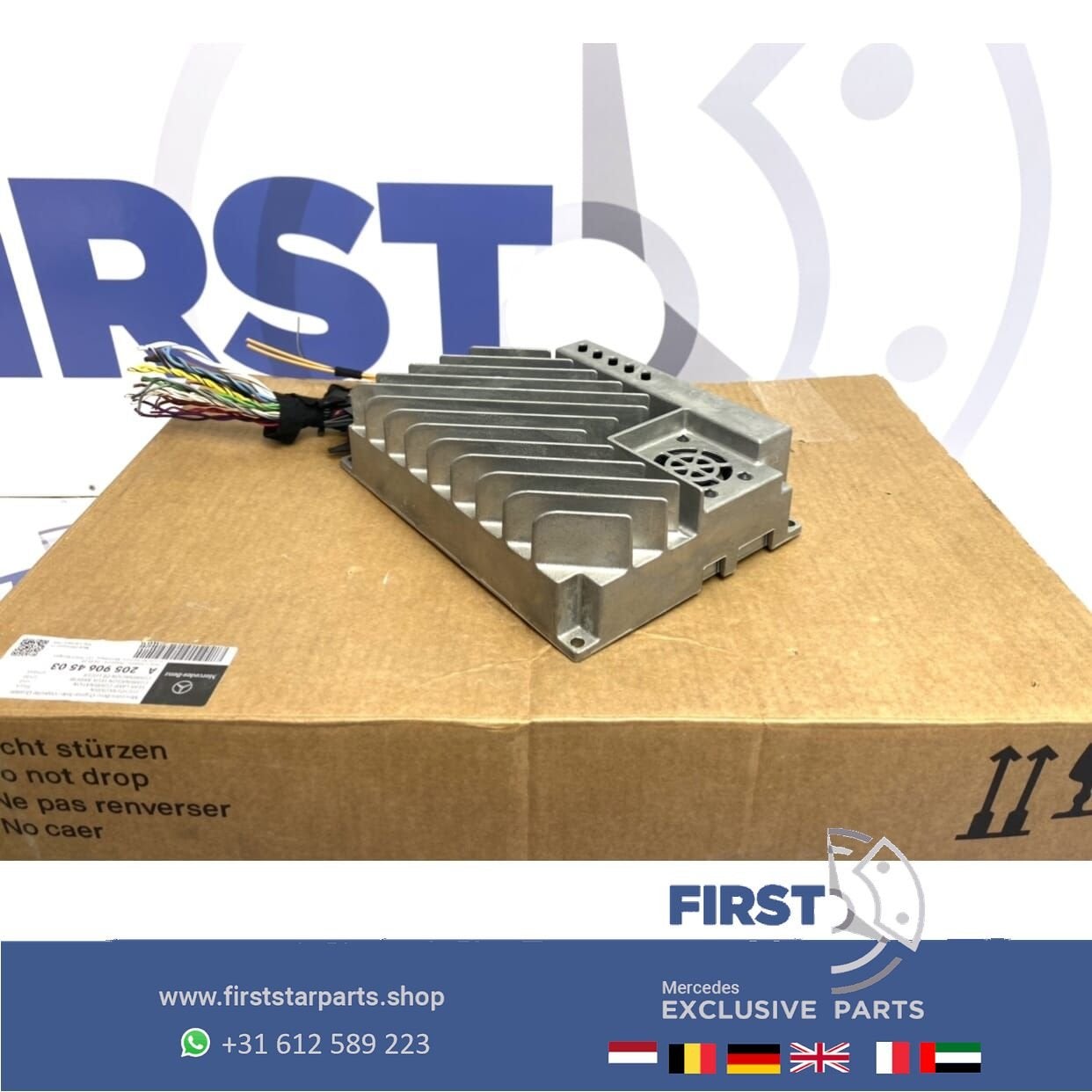 W166 X166 R231 Harman Becker VERSTERKER Mercedes Benz A16690, Ophalen of Verzenden, -, -, -