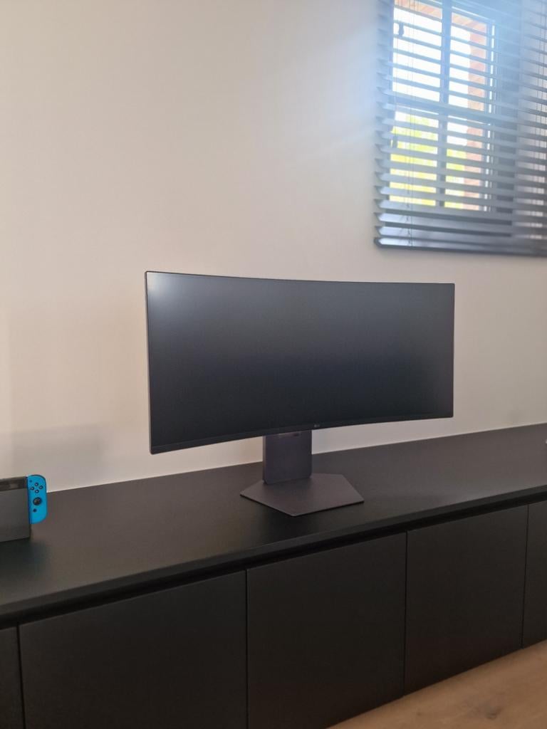 34 Inch Ultrawide curved LG 165hz 1440p NIEUW!!!, Computers en Software, Monitoren, Ophalen, HDMI, Ultrawide