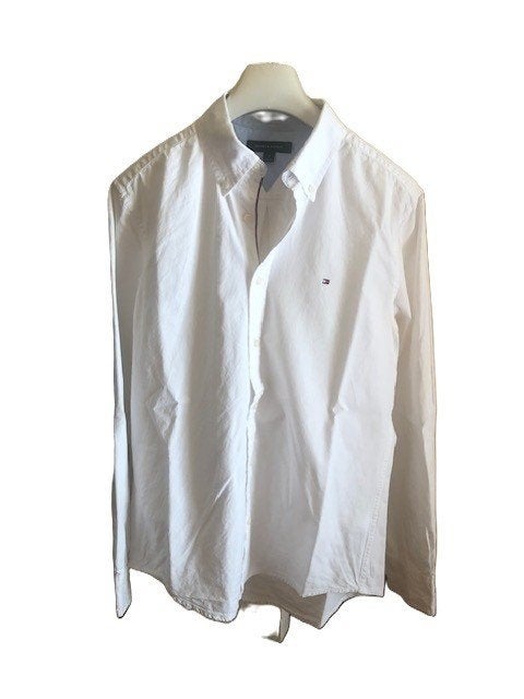 Chemise Blanche Homme TOMMY HILFIGER taille M, Vêtements | Hommes, Tour de cou 39/40 (M), Enlèvement ou Envoi, Tommy Hilfiger
