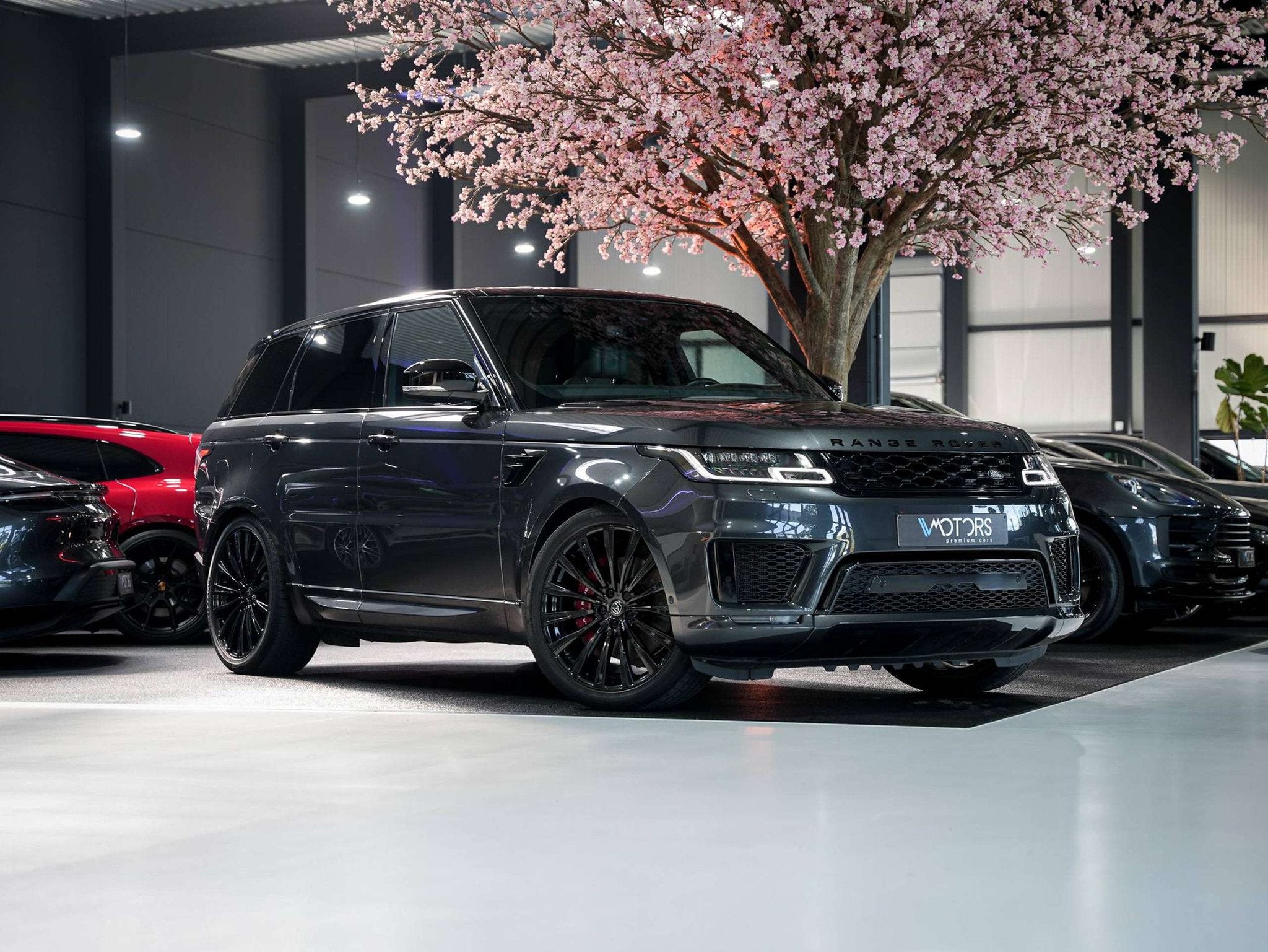 Land Rover Range Rover Sport P400e HSE - Pano - Ventilatie -, Autos, Cuir, Argent ou Gris, Achat, Euro 6