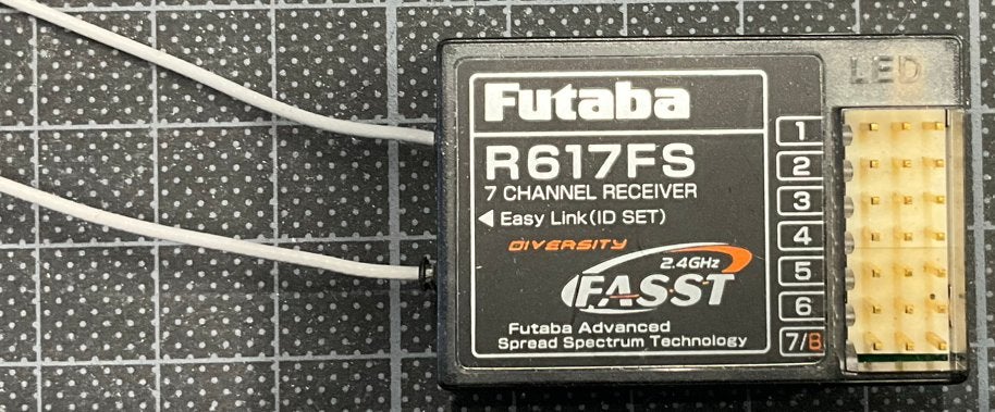 Futaba Fasst R617FSquasi ongebruikt, Hobby en Vrije tijd, Ophalen of Verzenden, Zo goed als nieuw