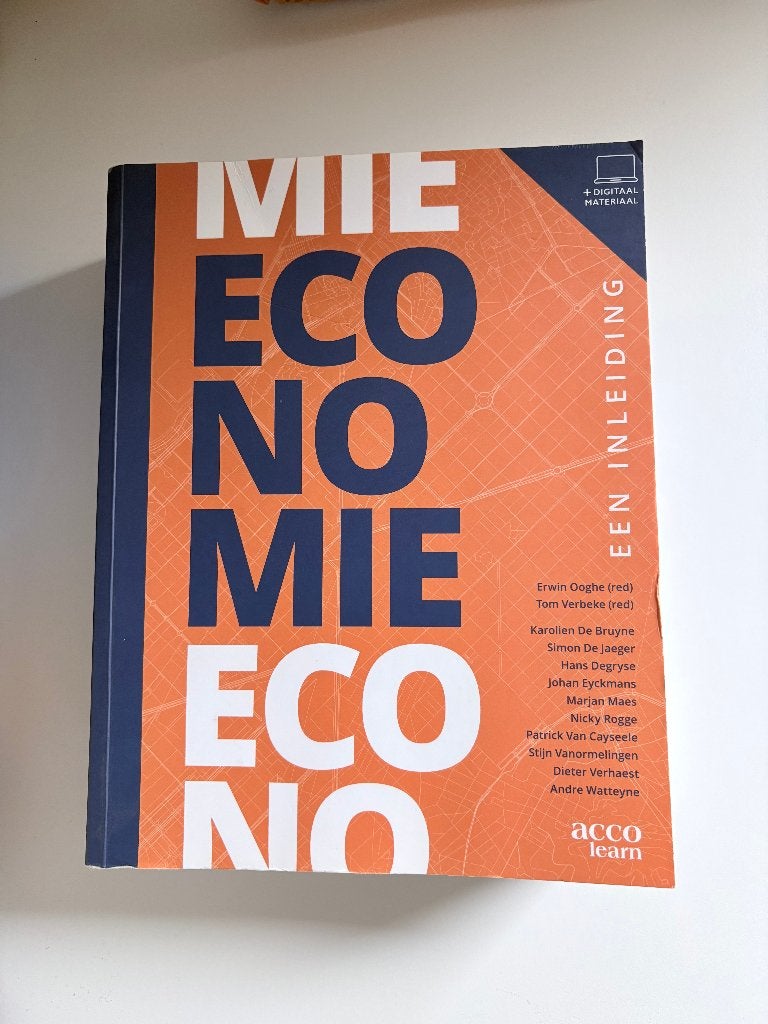 Economie. Een inleiding, Boeken, Ophalen, Zo goed als nieuw, Erwin Ooghe; Tom Verbeke
