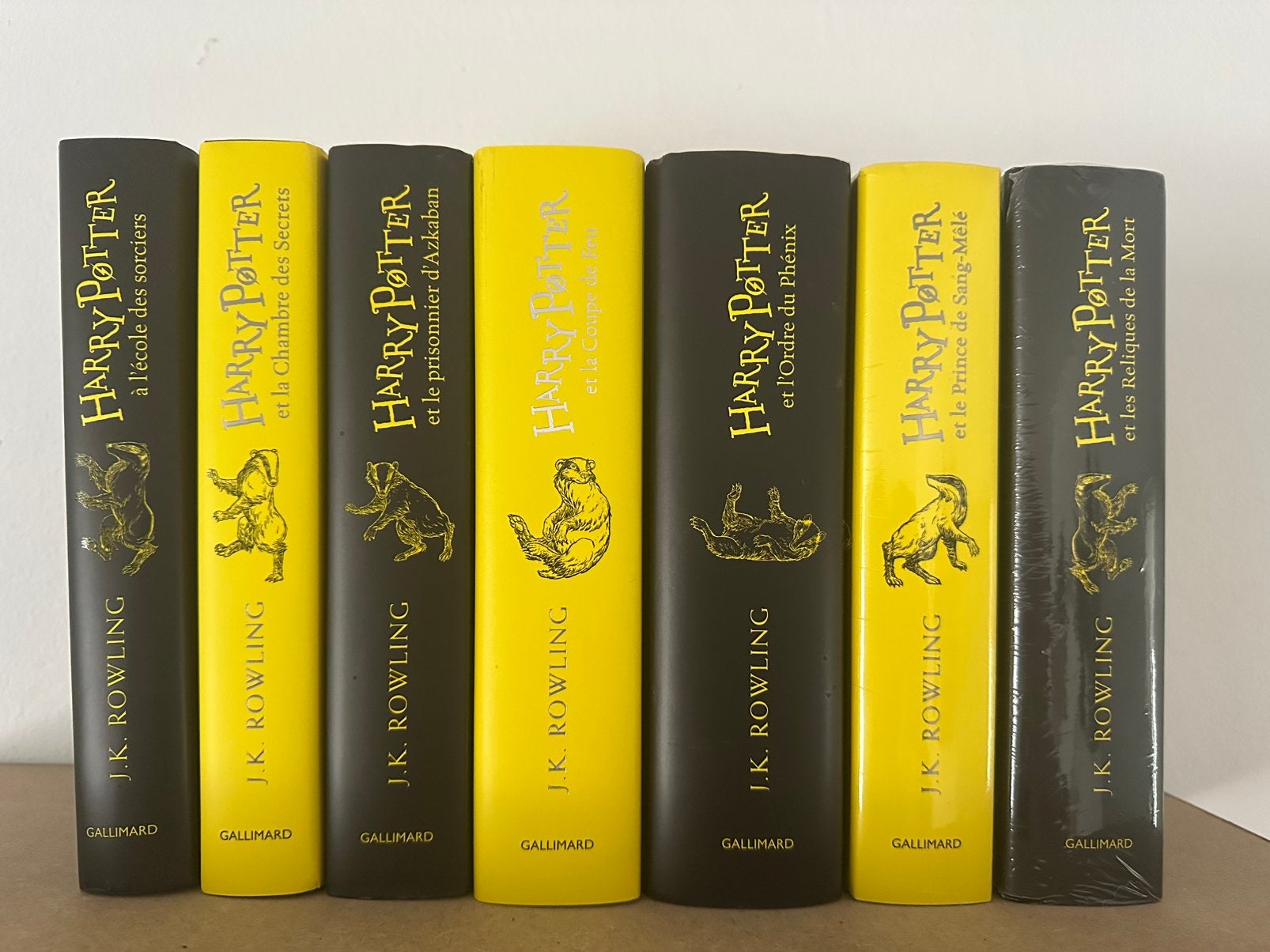 Livres Harry Potter collector 20eme anniversaire Poufsouffle, Collections, Enlèvement, Comme neuf, Livre, Poster ou Affiche
