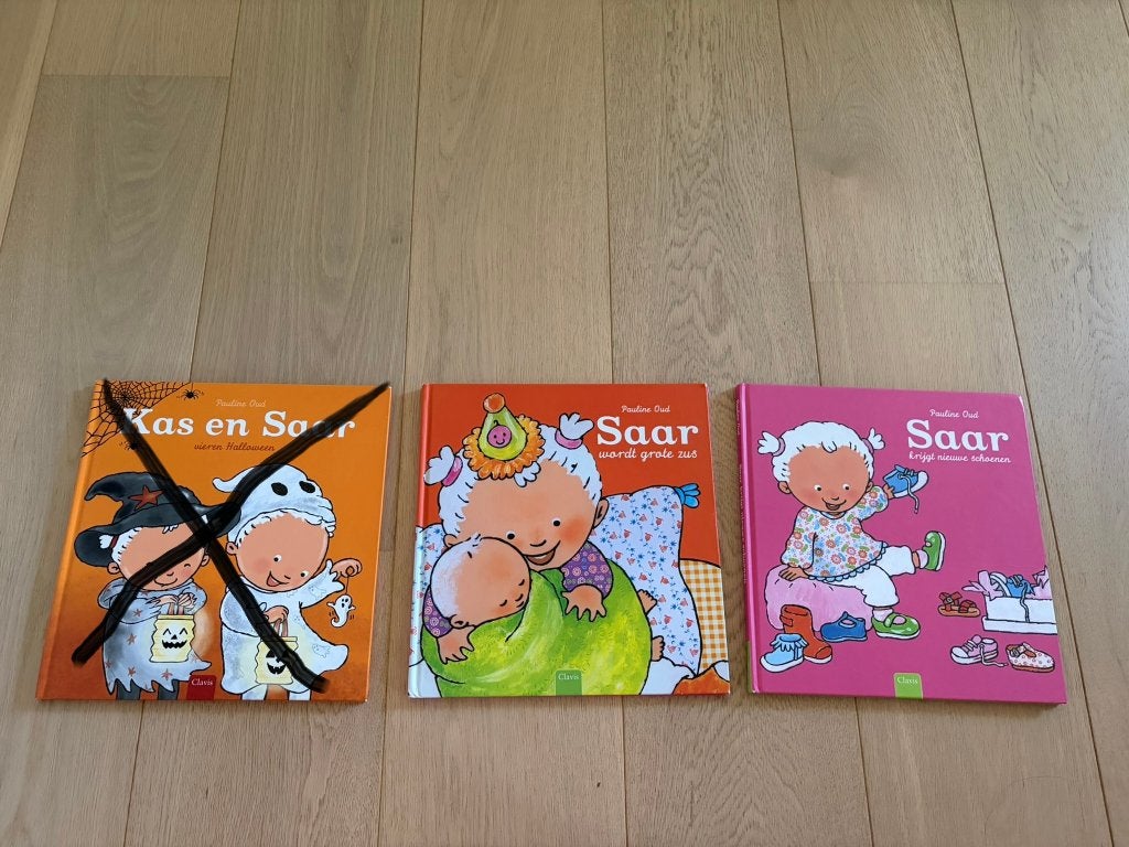 Boekjes Saar - Pauline Oud - Clavis, Ophalen of Verzenden, Zo goed als nieuw, Pauline Oud, 3 tot 4 jaar