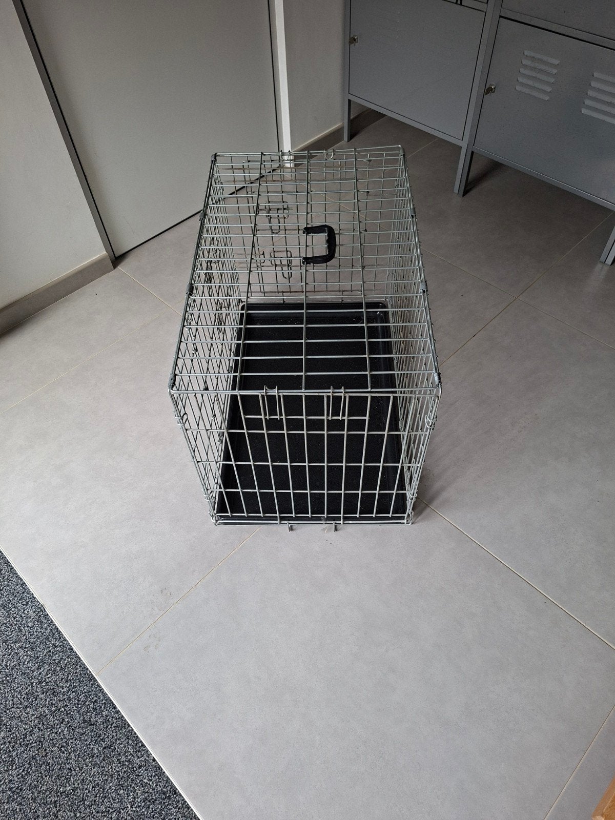 opplooibare hondenbench l76 * d47 * h53, Dieren en Toebehoren, Ophalen, Gebruikt