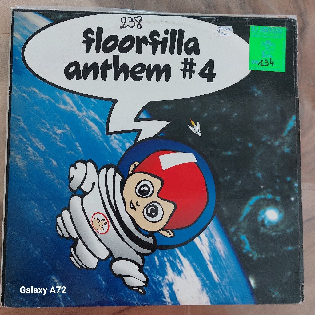 floorfilla anthem 4  12 inch maxi, Cd's en Dvd's, Vinyl | Dance en House, Gebruikt, House, Ophalen of Verzenden, 12 inch