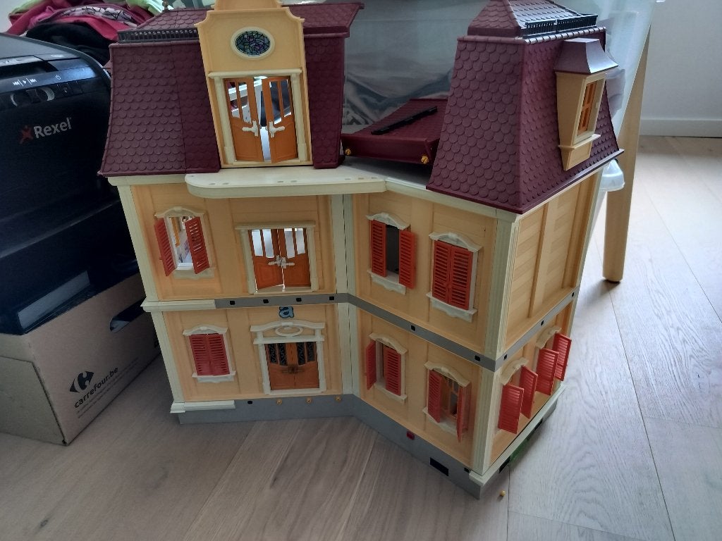 Playmobile huis, Kinderen en Baby's, Ophalen, Gebruikt, Gebouw, Complete set