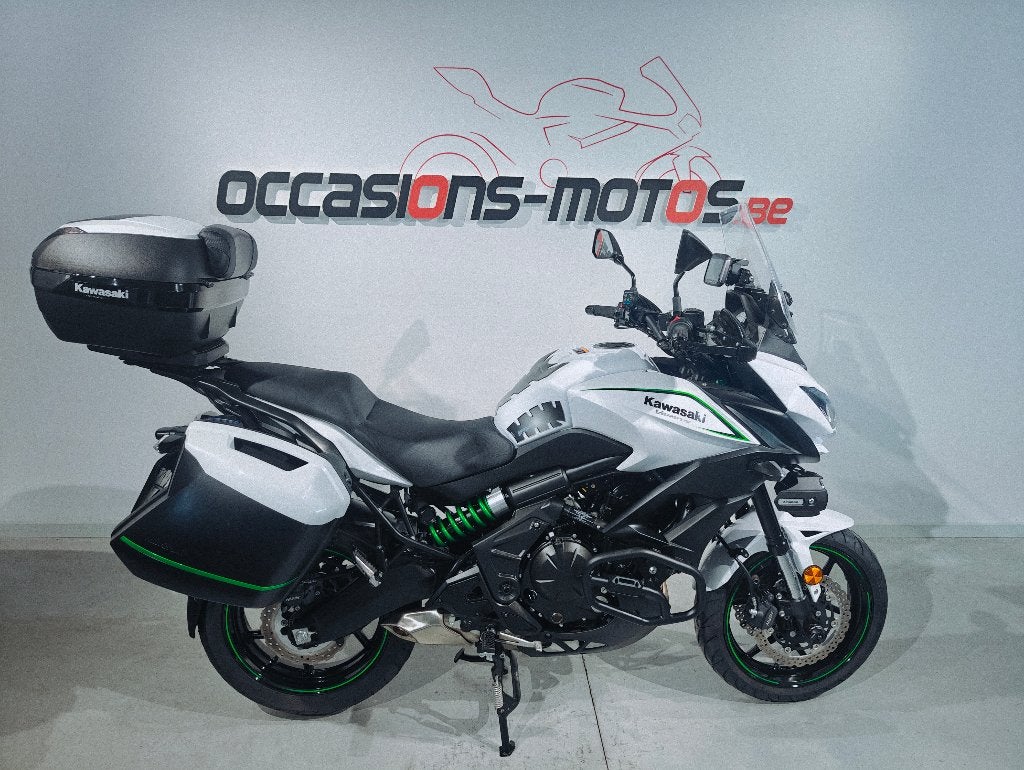 Kawasaki Versys 650 GT 2018 - 16633km - Garantie 1 an, 2 cilinders, Occasion, 649 cc, Bedrijf