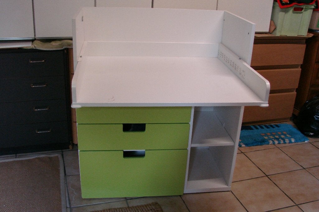 baby verzorgings tafel-kast met verzorgkussen, Enfants & Bébés, Enlèvement, Utilisé, Autres types, Autres marques