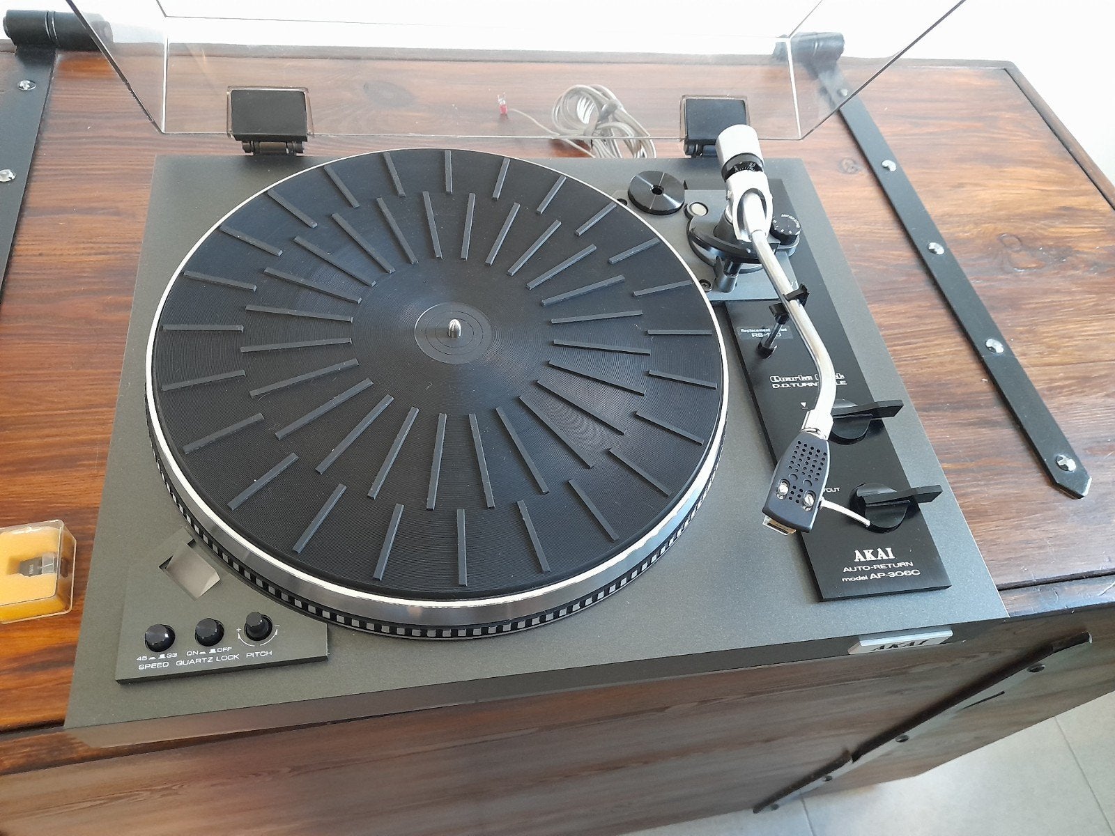 Platine AKAI  AP-306C, Audio, Tv en Foto, Platenspelers, Ophalen, Akai