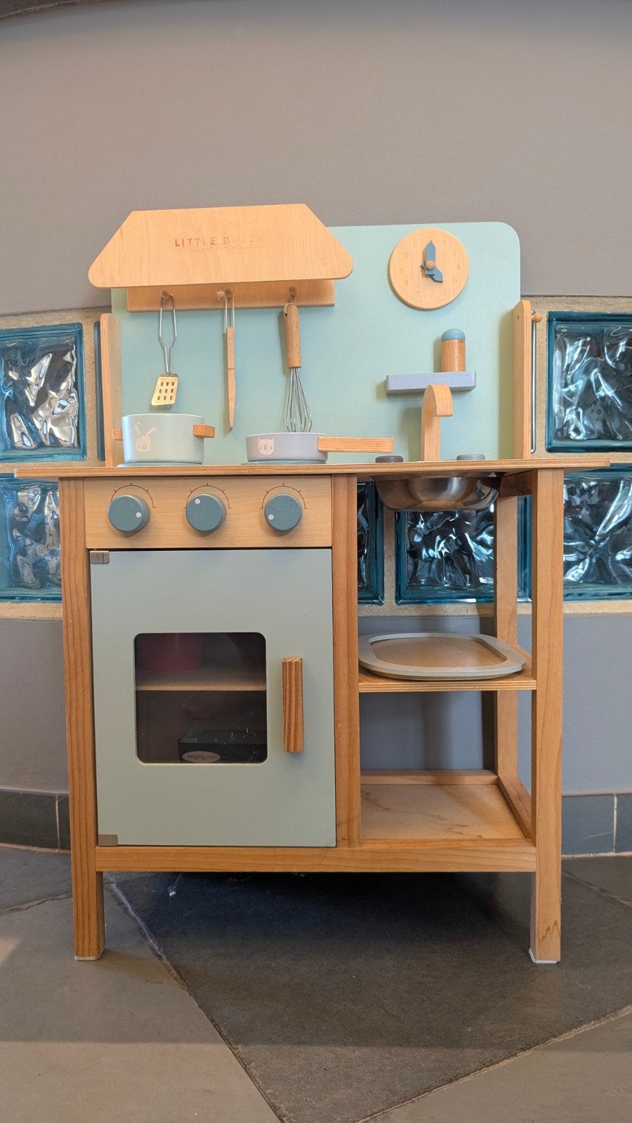 keukentje kleuters, Kinderen en Baby's, Ophalen, Gebruikt, Hout, Speelkeuken