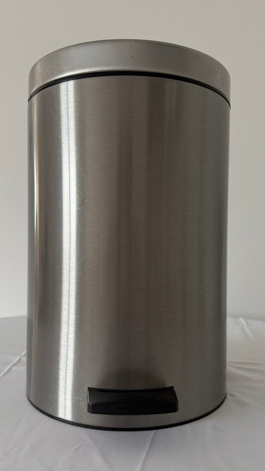 Roestvrijstalen vuilnisbak van 20 liter, Huis en Inrichting, Ophalen of Verzenden, Zo goed als nieuw, Inox