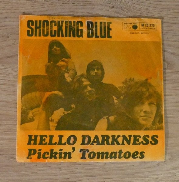 7" Shocking Blue – Hello Darkness, Gebruikt, 7 inch, Ophalen of Verzenden, Rock en Metal