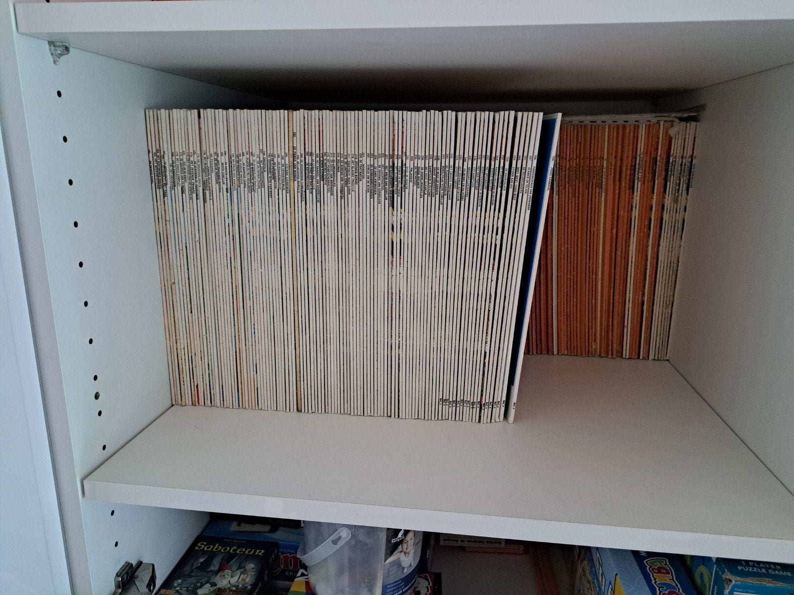 strips Jommeke, Boeken, Ophalen