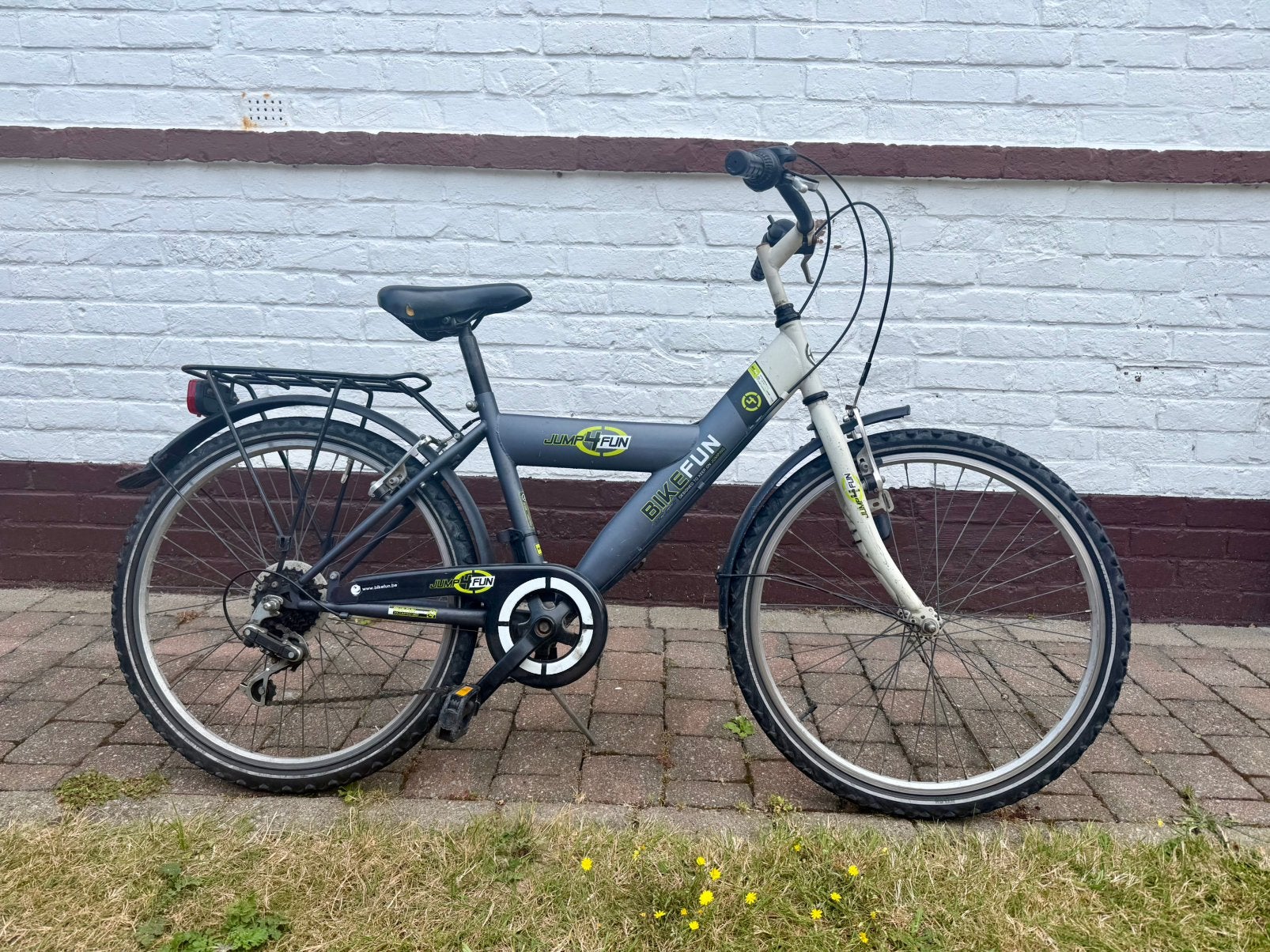 Jongensfiets 24 inch - 6 versnellingen., Ophalen, Velgrem, Versnellingen, Gebruikt