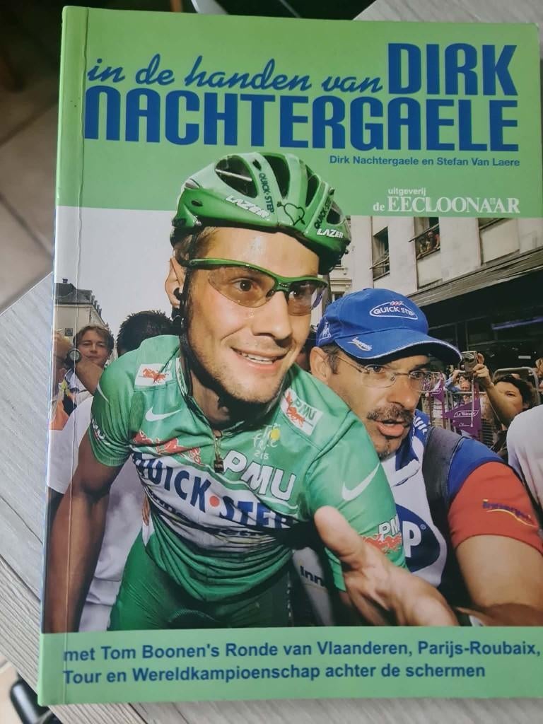 in de handen van Dirk Nachtergaele, Gelezen, Lopen en Fietsen, Ophalen of Verzenden, Zie beschrijving