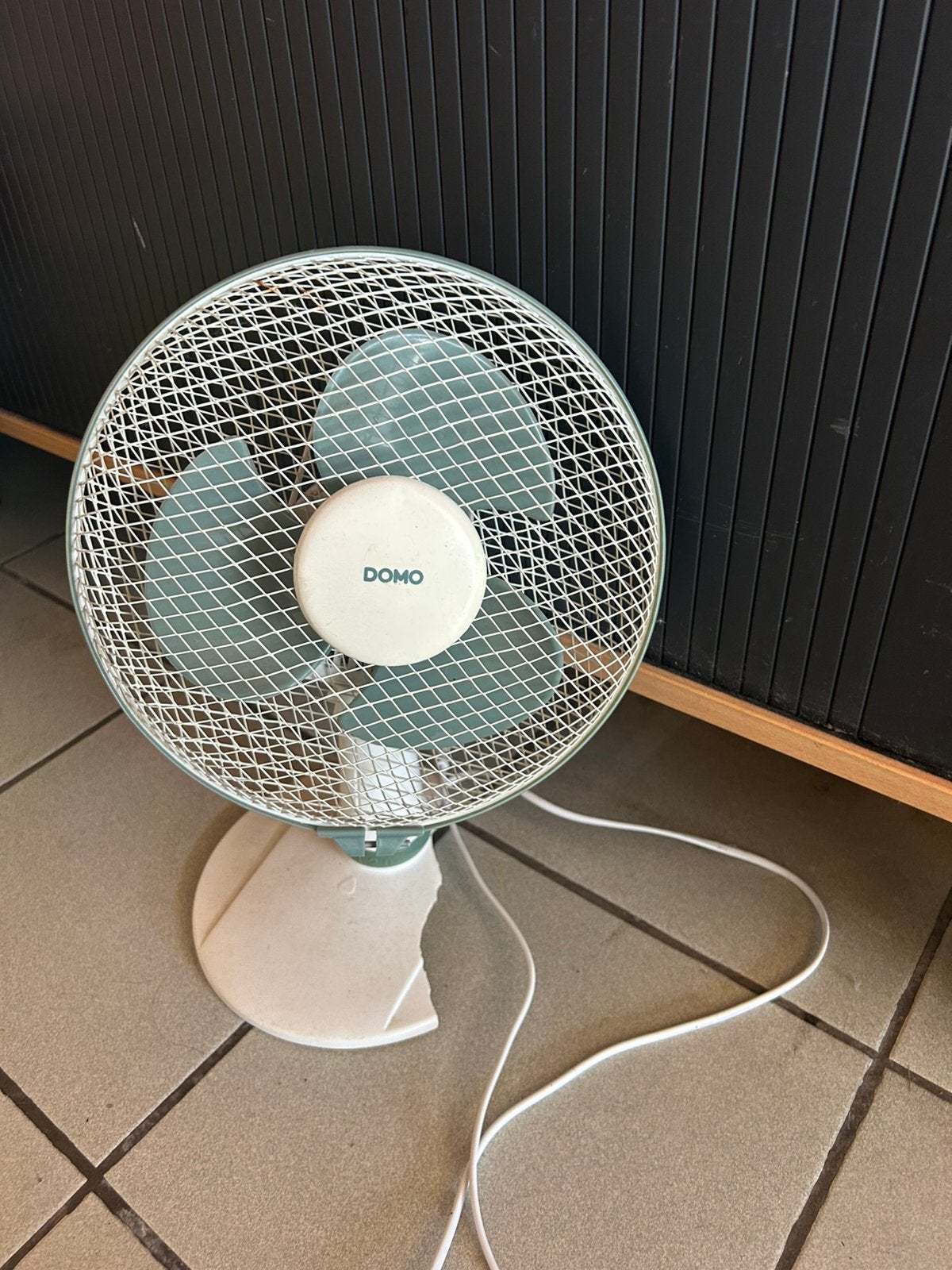 Le ventilateur Domo fonctionne bien, Enlèvement, Utilisé