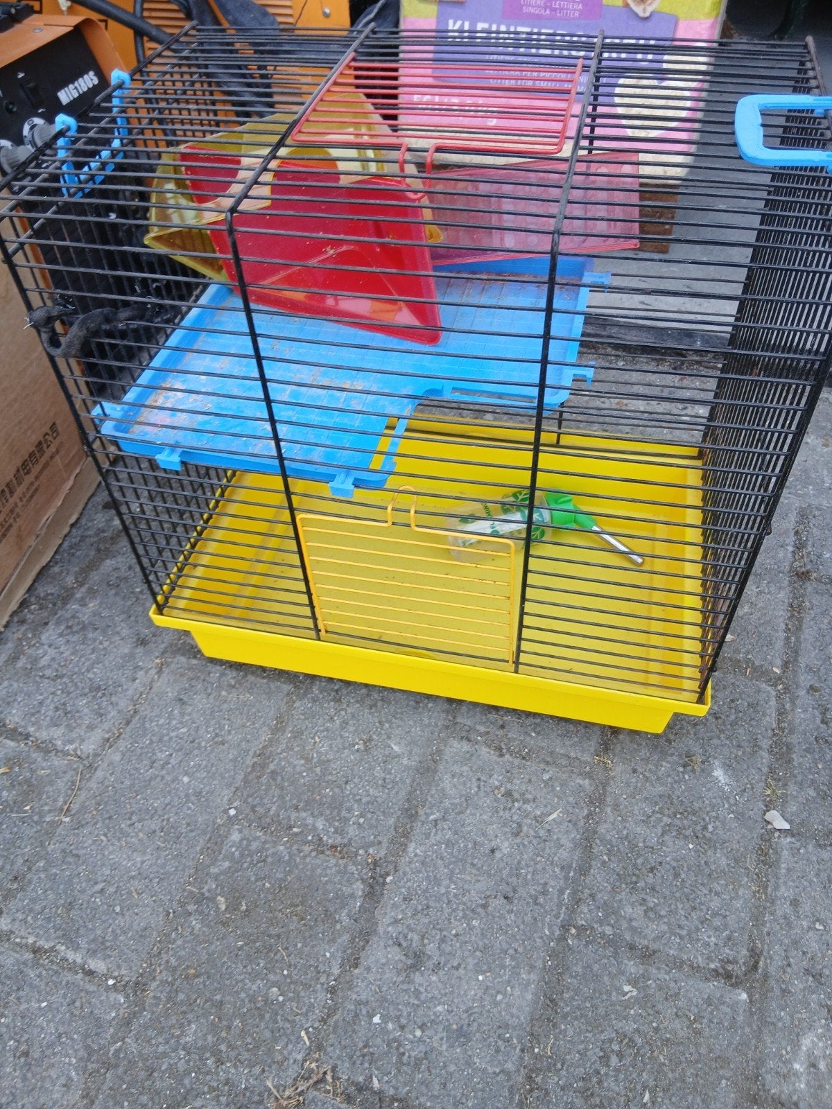 hamster/cavia kotje, Enlèvement, Cobaye