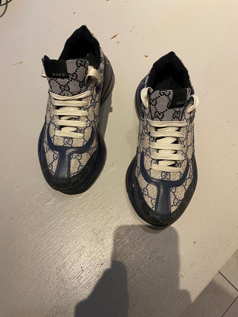 Gucci Sneakers maat 40 – Zo goed als nieuw, Autres couleurs, Comme neuf, Enlèvement, Baskets