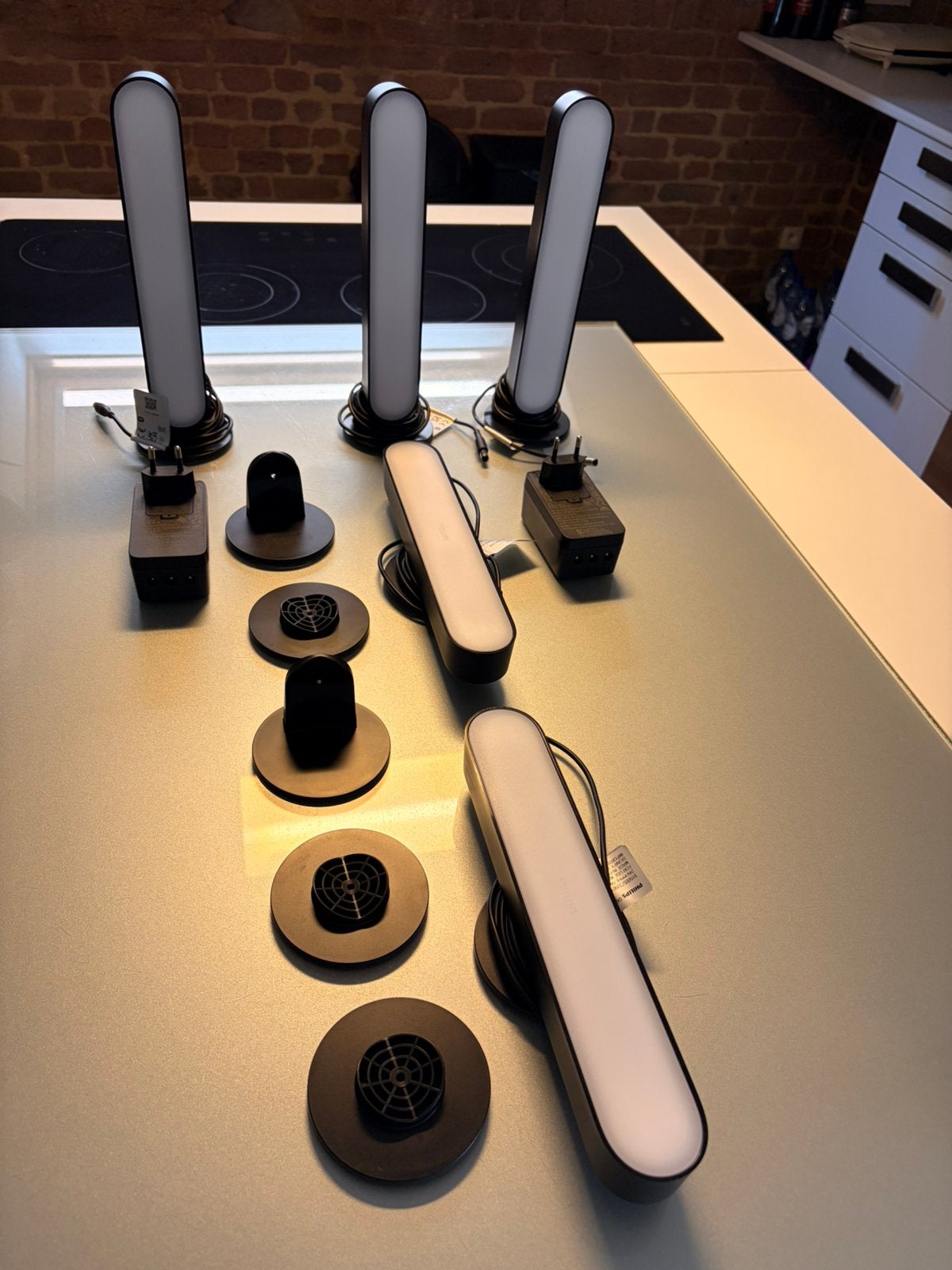 Lot 5 Barres Philips Hue Play – Très Bon État (Complet), Enlèvement, Comme neuf, Philips, Connecté