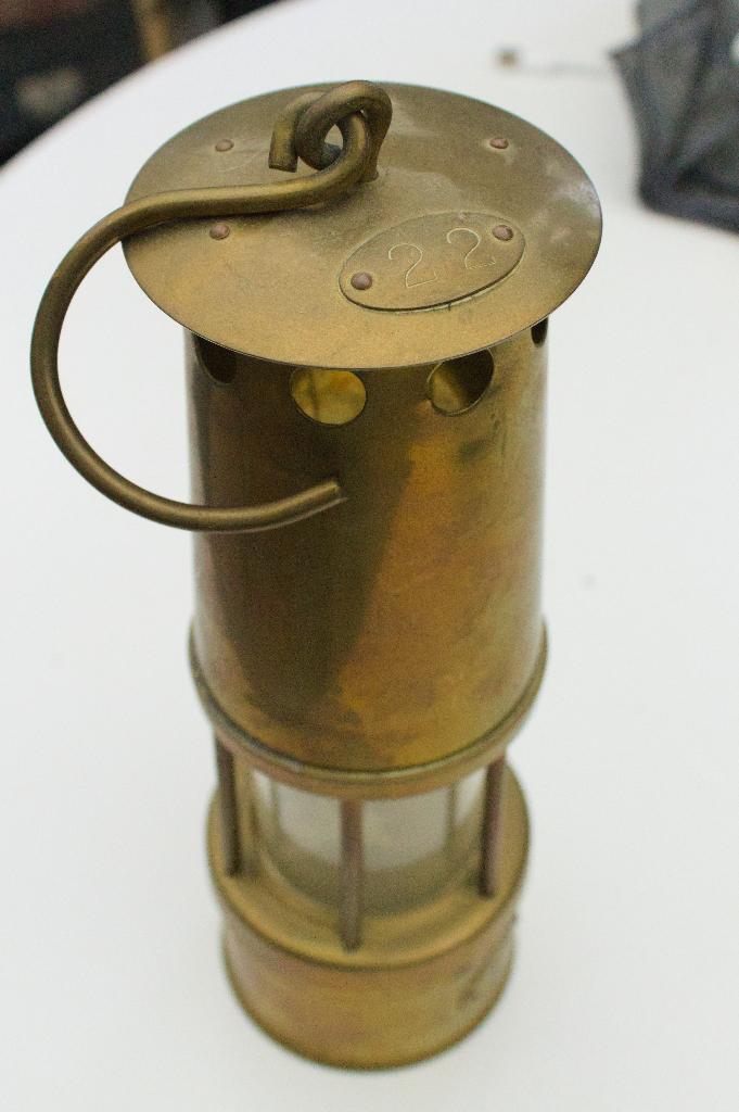Lampe de mineur, Antiquités & Art, Antiquités | Bronze & Cuivre, Enlèvement ou Envoi, Cuivre