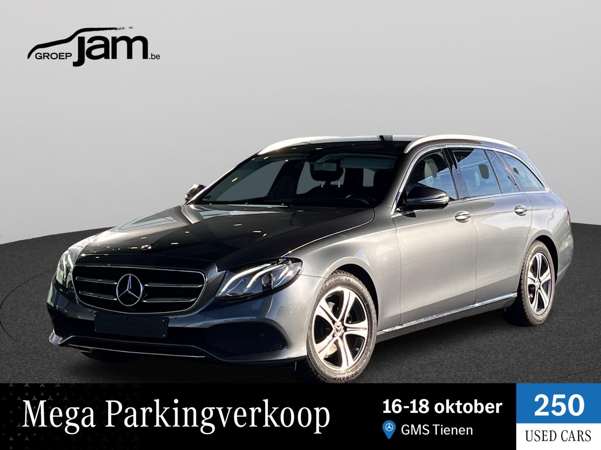 Mercedes-Benz E-klasse Estate 200 T Autom., Gebruikt, 4 cilinders, Parkeercamera, 184 pk