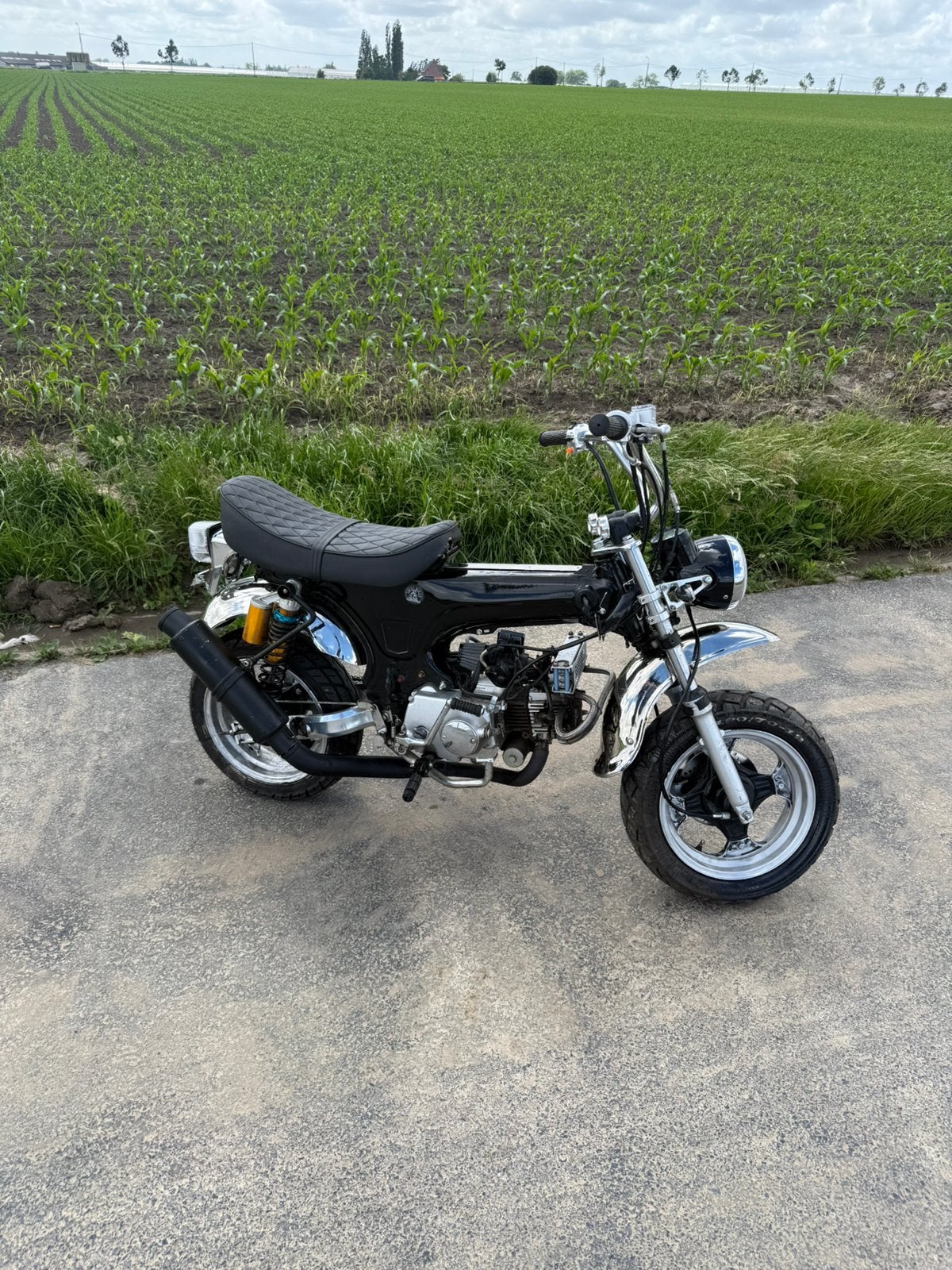 Dax b-klasse, Fietsen en Brommers, Brommers | Honda, Ophalen, 50 cc, Klasse B (45 km/u), Zo goed als nieuw