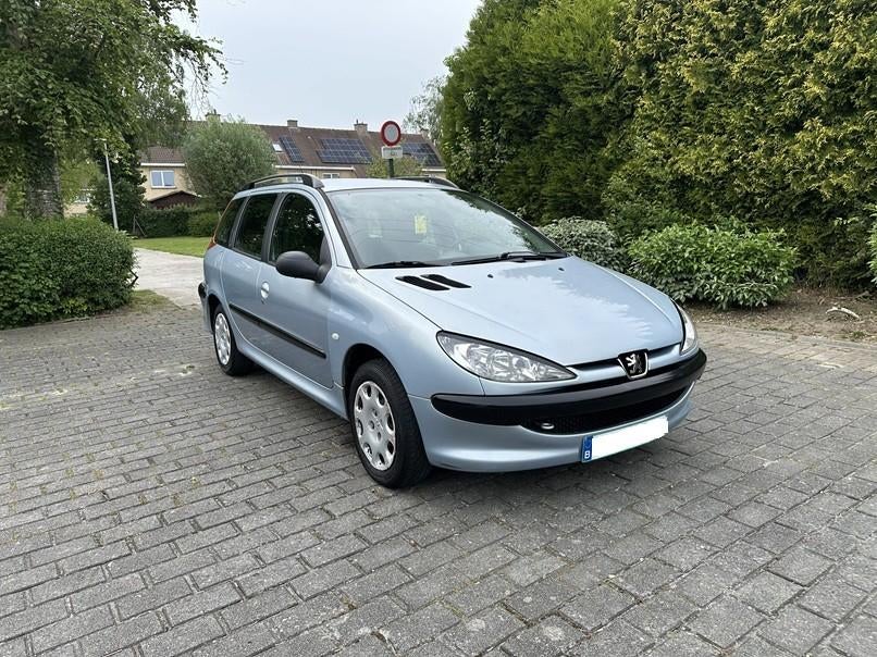 Peugeot 206 Break 1.4 Benzine euro 4  gekeurd voor verkoop, Auto's, Peugeot, Bedrijf, ABS, Airbags, Airconditioning, Alarm, Boordcomputer