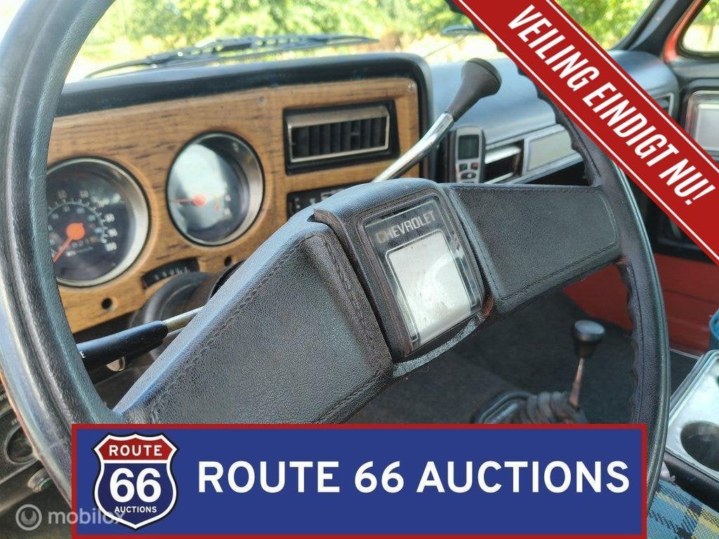 Chevrolet K5 Blazer | 1979 | Route 66 Auctions, Auto's, Chevrolet, Zwart, Bedrijf, Handgeschakeld