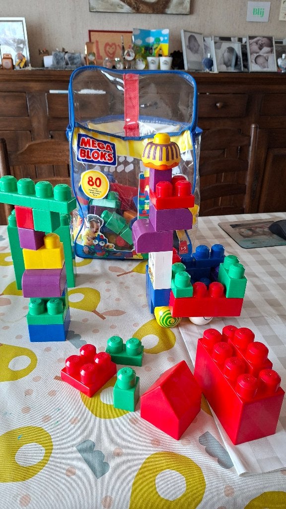 Megabloks stapelblokken, Ophalen, Zo goed als nieuw