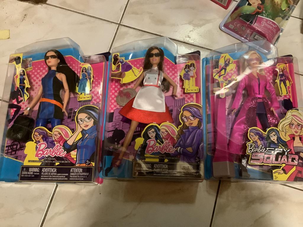 Barbie spy squad 3 poppen NIEUW, Verzamelen, Ophalen of Verzenden, Zo goed als nieuw