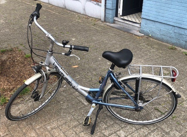 damesfiets Venturelli,6 versnellingen,nagezien-alles werkt, Ophalen, 53 tot 56 cm, Velgrem, Versnellingen