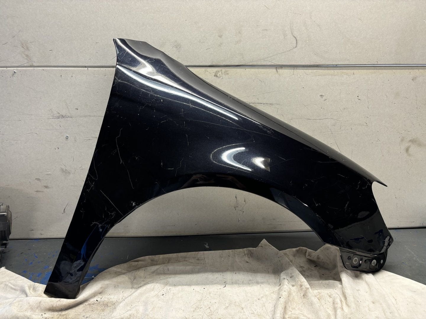 Audi A1 Zijscherm Spatbord Rechtsvoor 8X0821472B, Gebruikt, -, -, Spatbord
