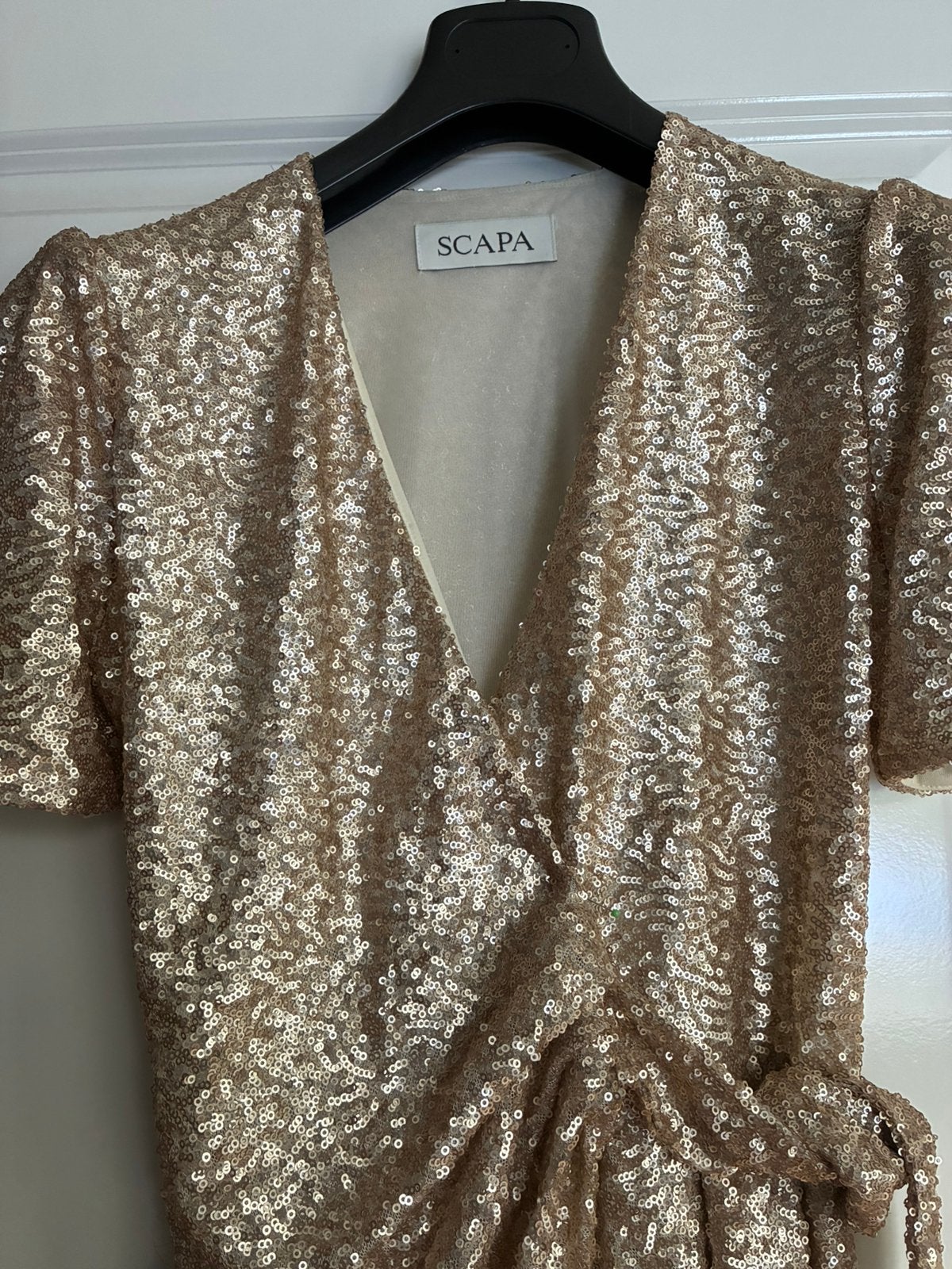 Robe de soirée Scapa, Taille 38/40 (M), Comme neuf, Envoi, Longueur genou