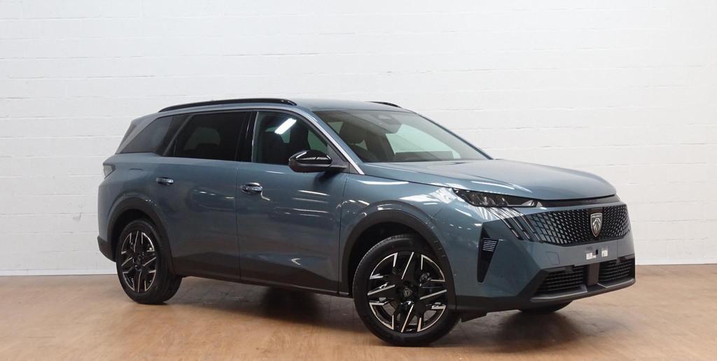 Peugeot 5008 1.2 HYBRID 145 e-DSC6 Allure 7 SEATS, Auto's, Stof, Gebruikt, 1700 kg, Blauw