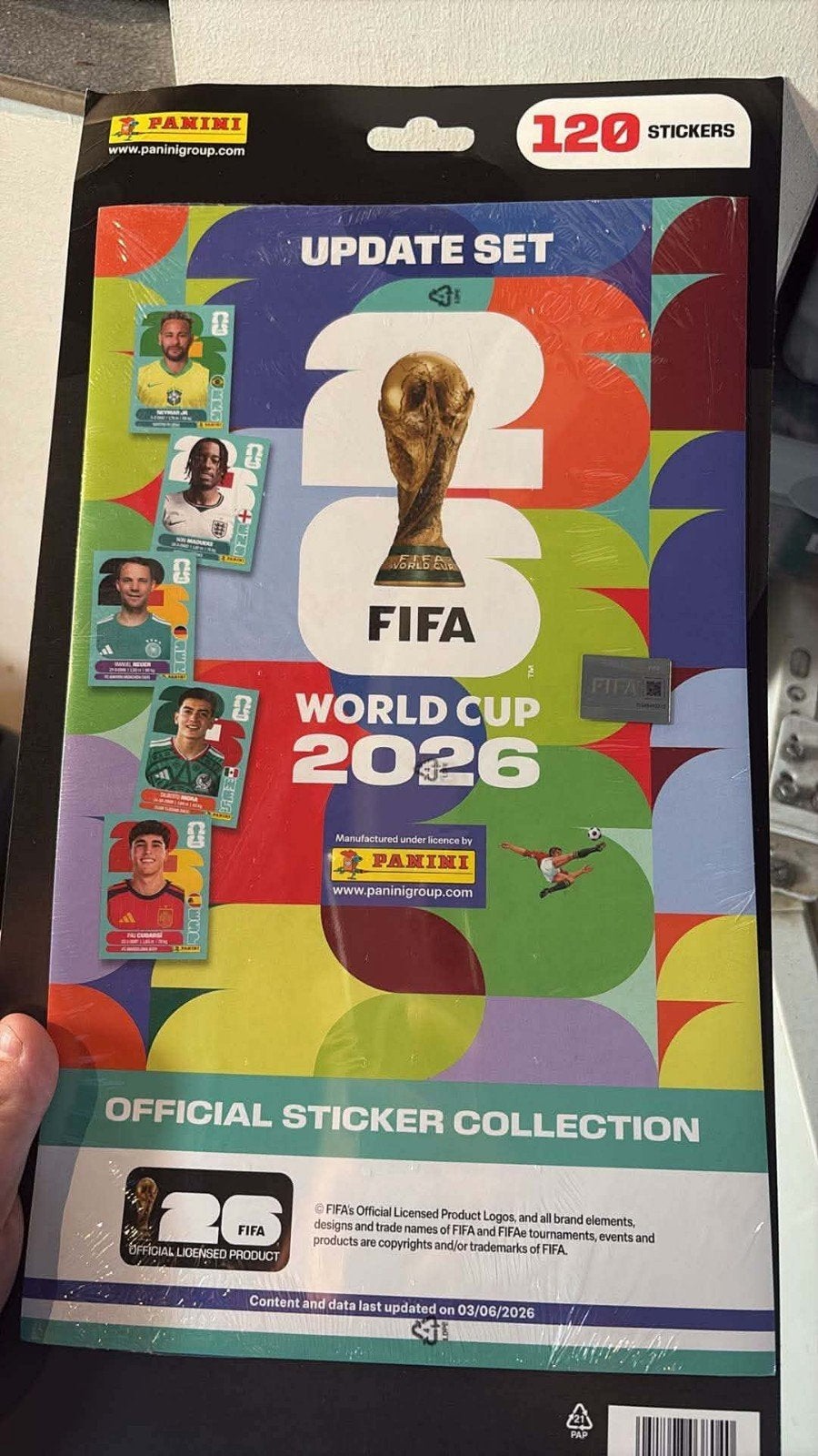 2 Update set world cup 2026 120 stickers
