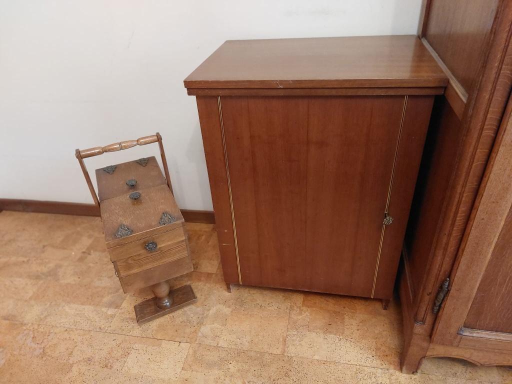 naaimachine en koffer, Antiek en Kunst, Antiek | Naaimachines, Ophalen