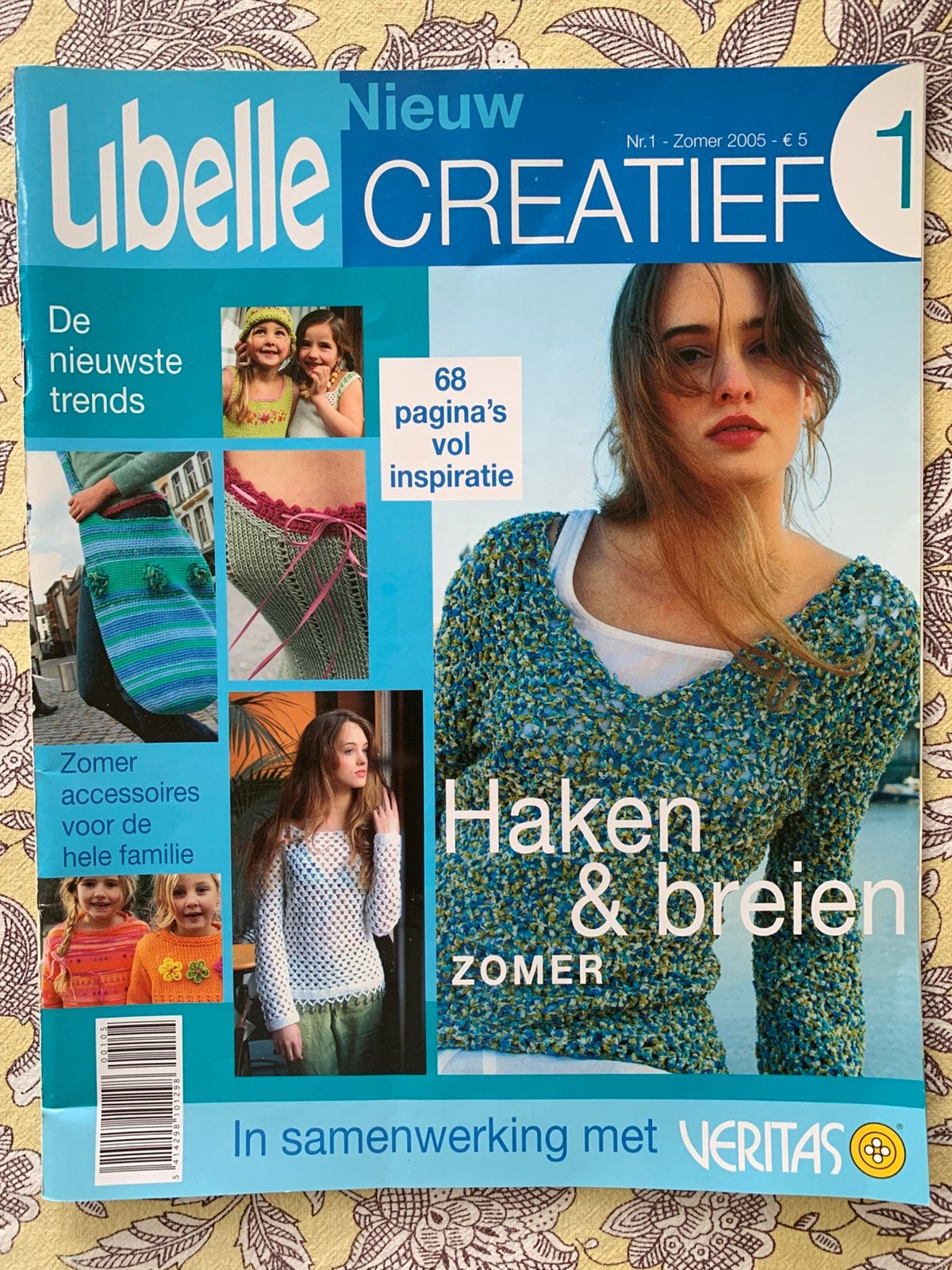 libelle creatief zomer 2005, Ophalen, Breien