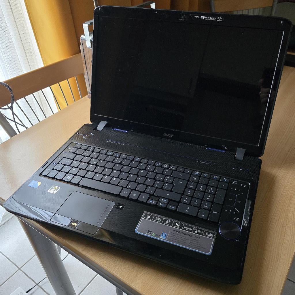 Acer Aspire 8940g, Computers en Software, Windows Laptops, Zo goed als nieuw, 17 inch of meer, HDD, SSD, 8 GB, Azerty, Met videokaart