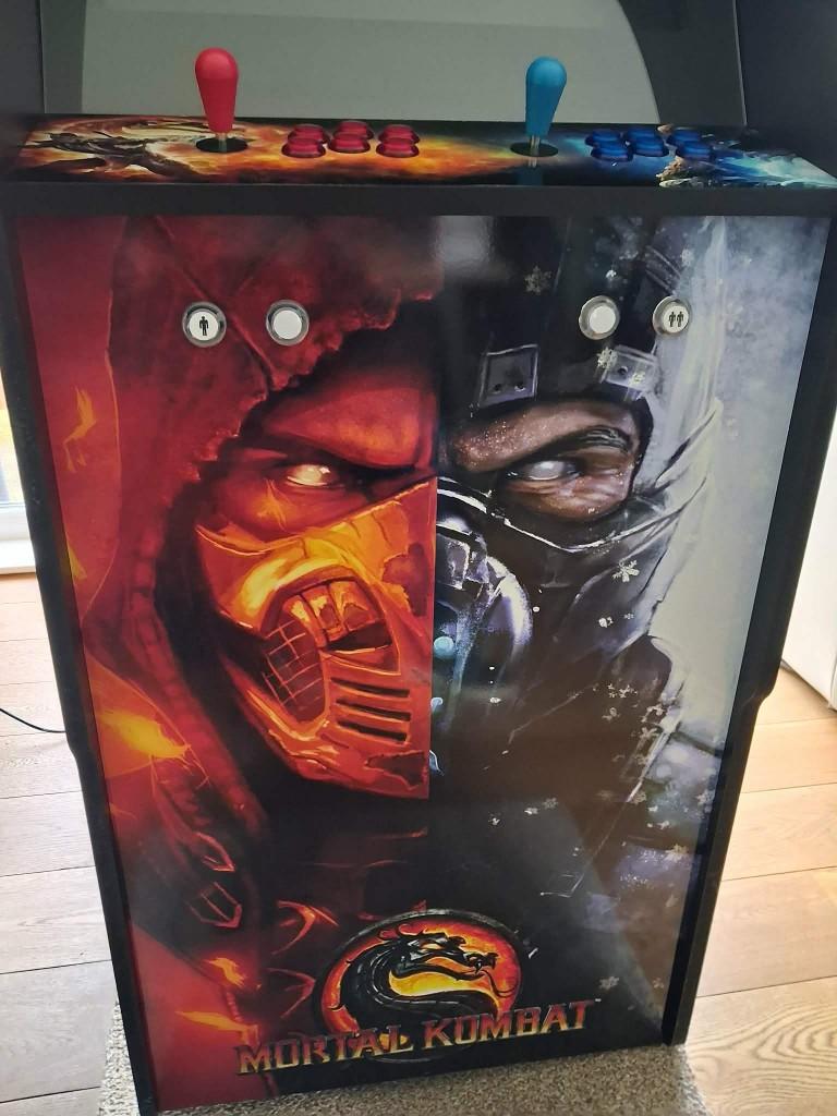 arcade kast "mortal kombat", Ophalen, Overige genres, 1 speler, Zo goed als nieuw